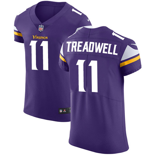 Nike Vikings #11 Laquon Treadwell Purple Team Color Men's Stitched NFL Vapor Untouchable Elite Jersey - Click Image to Close